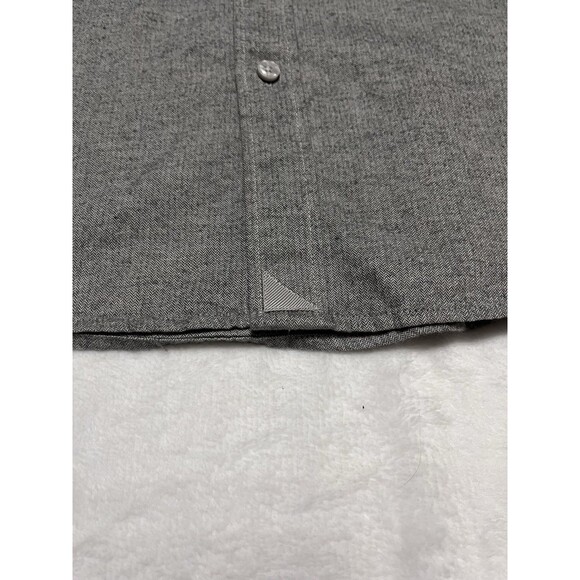 UNTUCKit Men's M Slim Fit "Hemsworth" Long Sleeve Shirt Light Gray - Picture 2 of 4